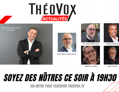 Théovox Actualités 2022-03-24 (géopolitique avec le professeur Denis Rancourt.)