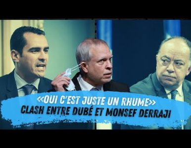 «Oui c’est juste un rhume» CLASH entre Christian Dubé et Monsef Derraji !