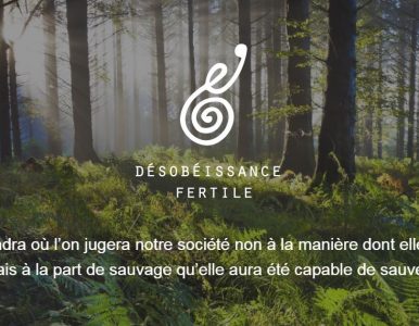 Désobéissance fertile et habitat léger en nature