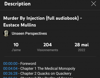 Murder By Injection (full audiobook) – Eustace Mullins