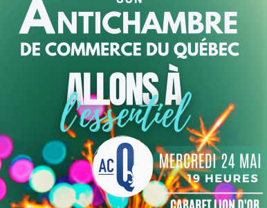 Lancement de l’Antichambre de Commerce du Québec avec Connexion-U le 24 mai