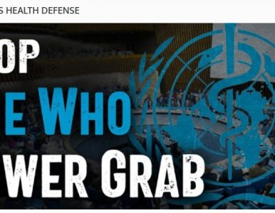 Stop the WHO Power Grab!