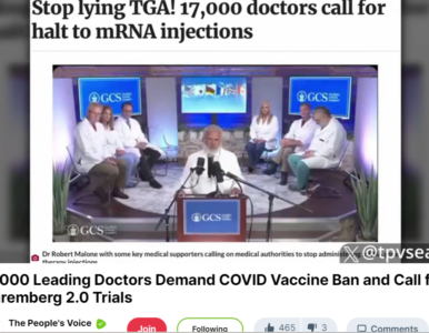 17,000 Leading Doctors Demand COVID Vaccine Ban and Call for Nuremberg 2.0 Trials