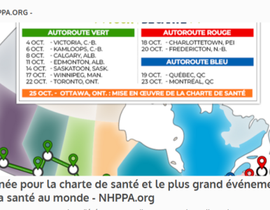 Tournée de la NHPPA pour la charte de la santé