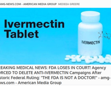 BREAKING MEDICAL NEWS: FDA LOSES IN COURT! Agency FORCED TO DELETE ANTI-IVERMECTIN Campaigns After Historic Federal Ruling: “THE FDA IS NOT A DOCTOR!”