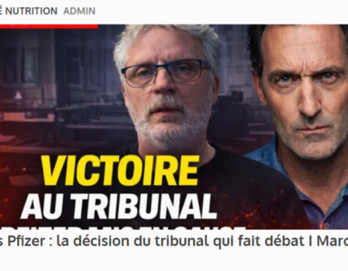 Pfizer condamné? Ce que le tribunal vient de révéler | Marc Doyer